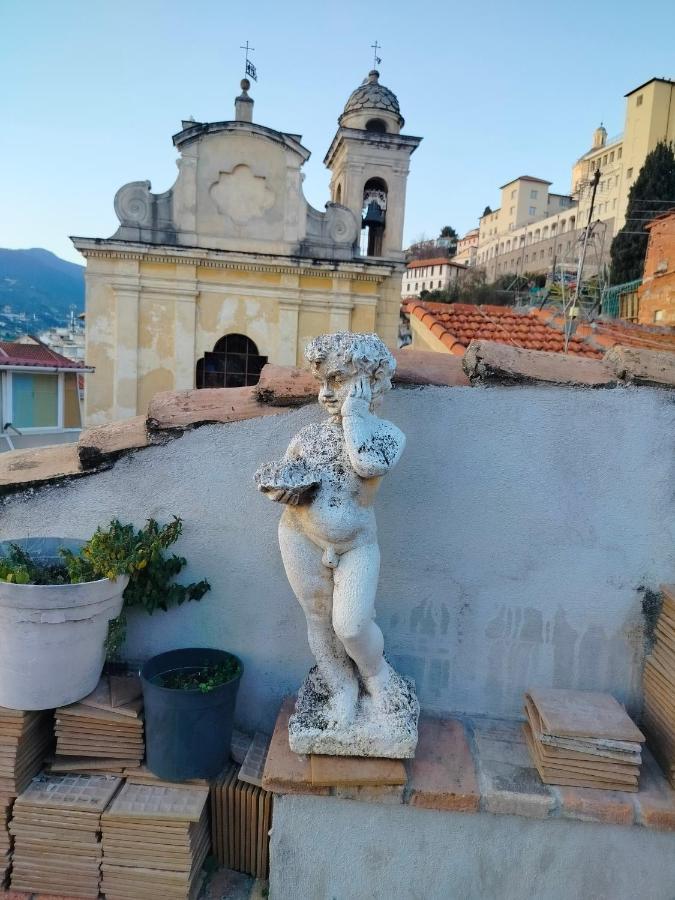 Attico Romantico Con Terrazza Sanremo - Palm Street, 104 - Free Wifi Bagian luar foto